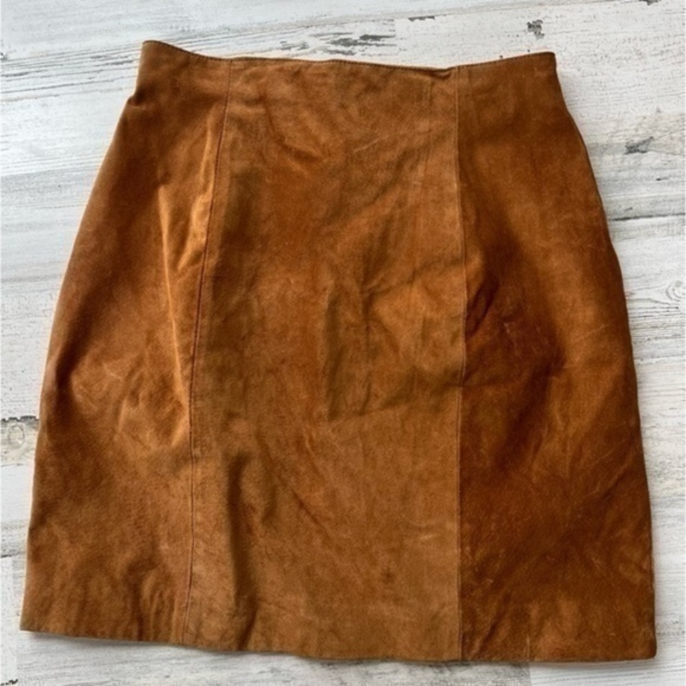 Wilsons Leather‎ Skirts Womens Size 10, Brown Fall Casual Contemporary